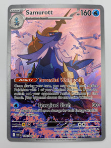 Samurott Illustration Rare White Flare MP