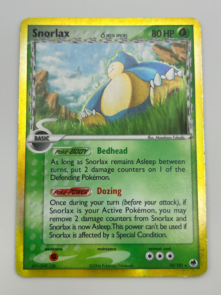 Snorlax Holo Delta Species Dragon Frontiers MP