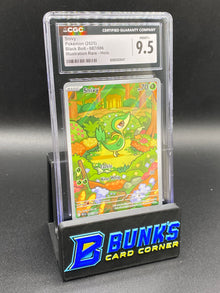 Snivy Illustration Rare Black Bolt CGC 9.5
