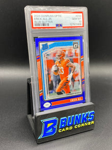2024 Erick All Jr. Blue Glitter Rc PSA 10