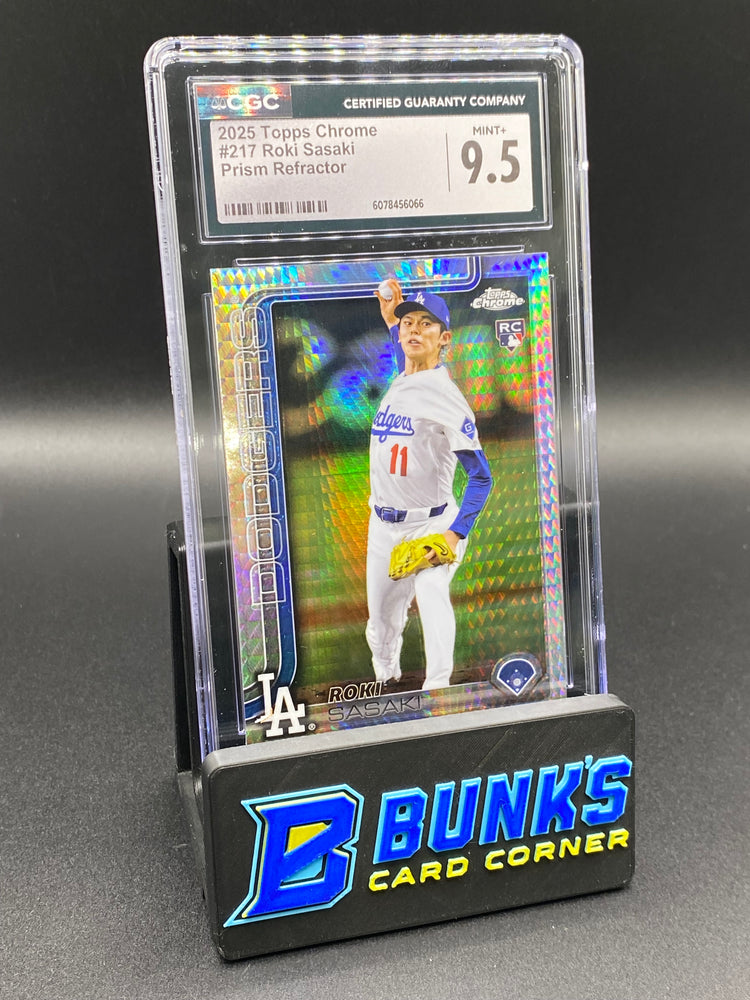2025 Roki Sasaki Prism Ref. Rc CGC 9.5