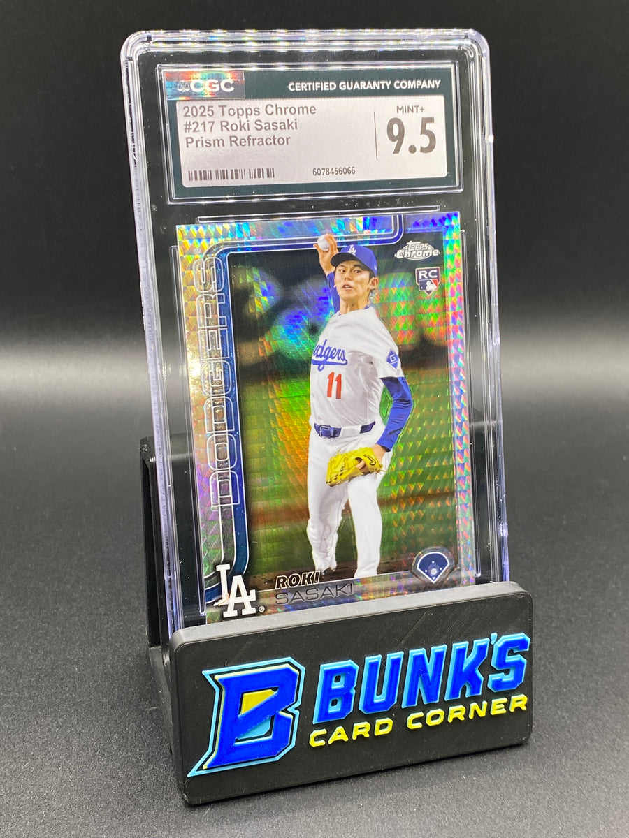 2025 Roki Sasaki Prism Ref. Rc CGC 9.5