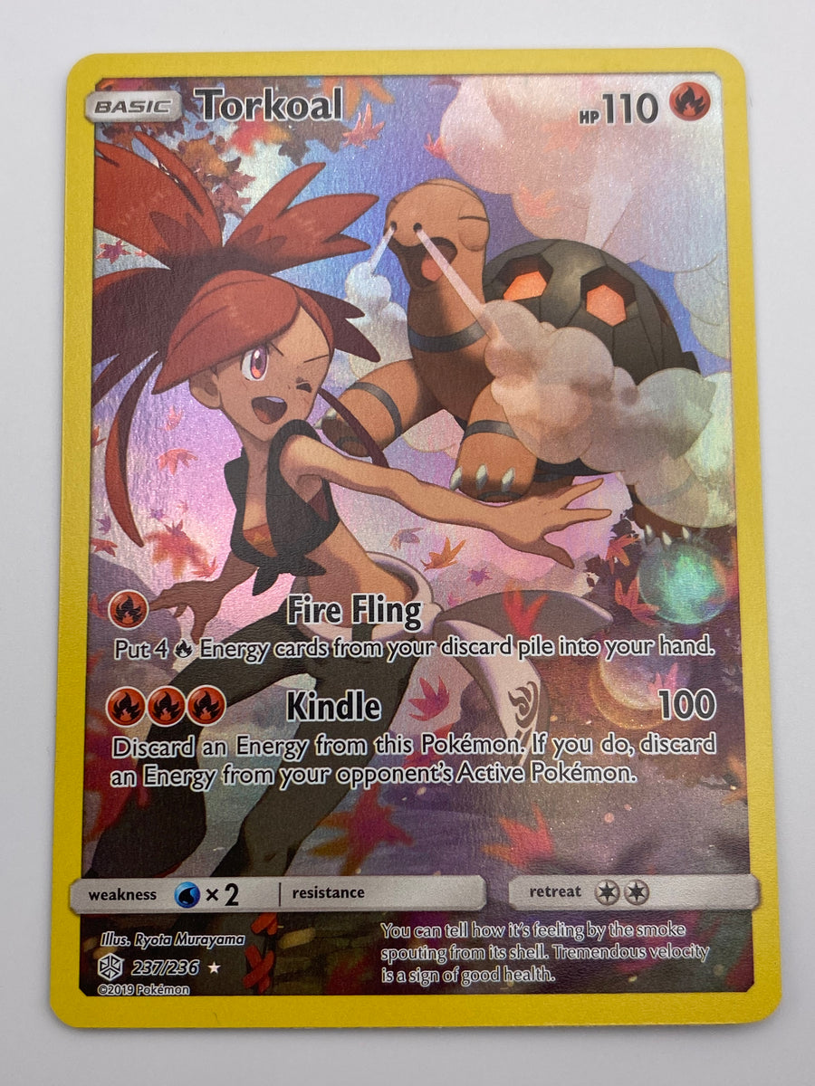 Torkoal Cosmic Eclipse Secret Rare NM