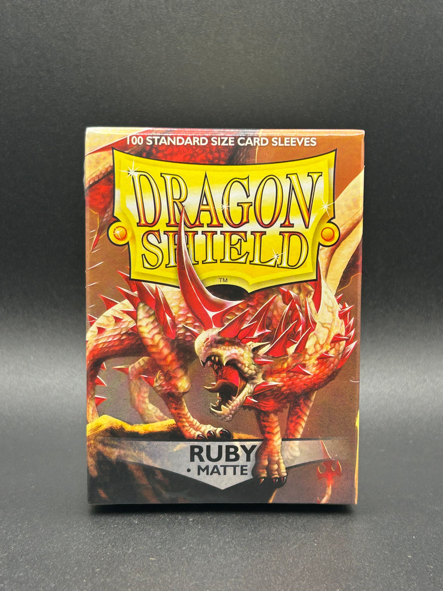 Dragon Shield Ruby Matte 100 Sleeves