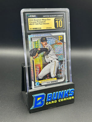 2024 Paul Skenes Bowman Mega Box Prospects CGC Pristine 10