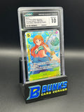 Nami Super Rare Parallel EB03-053 CGC 10 Japanese