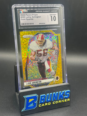2024 LaVar Arrington Gold Sparkle CGC 10 22/24