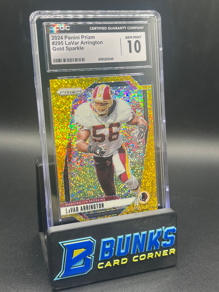 2024 LaVar Arrington Gold Sparkle CGC 10 22/24