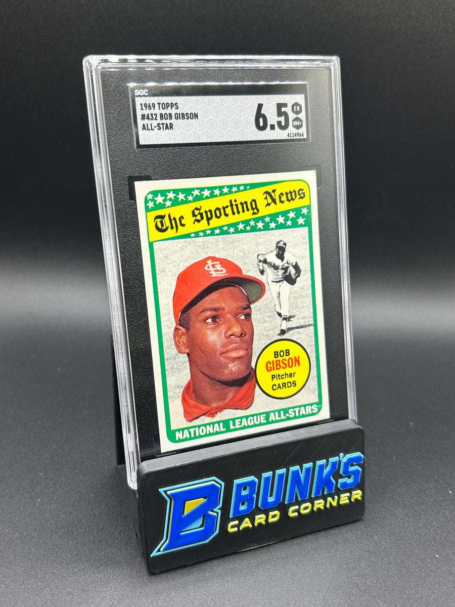 1969 Bob Gibson Topps All-Star #432 SGC 6.5