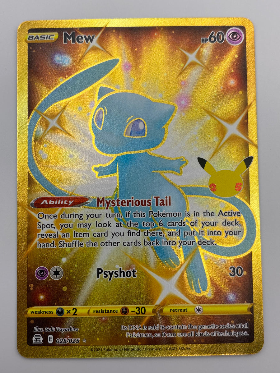 Mew Full Art Celebrations NM