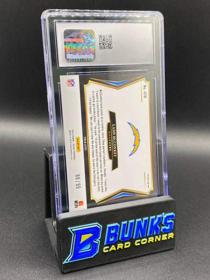 2024 Ladd McConkey Tri-Color 88/99 CGC 10