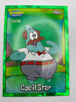 Topps Chrome Cecil Star 66/99