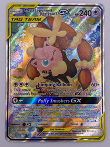 Mega Lopunny & Jigglypuff Gx Tag Team Cosmic Eclipse LP