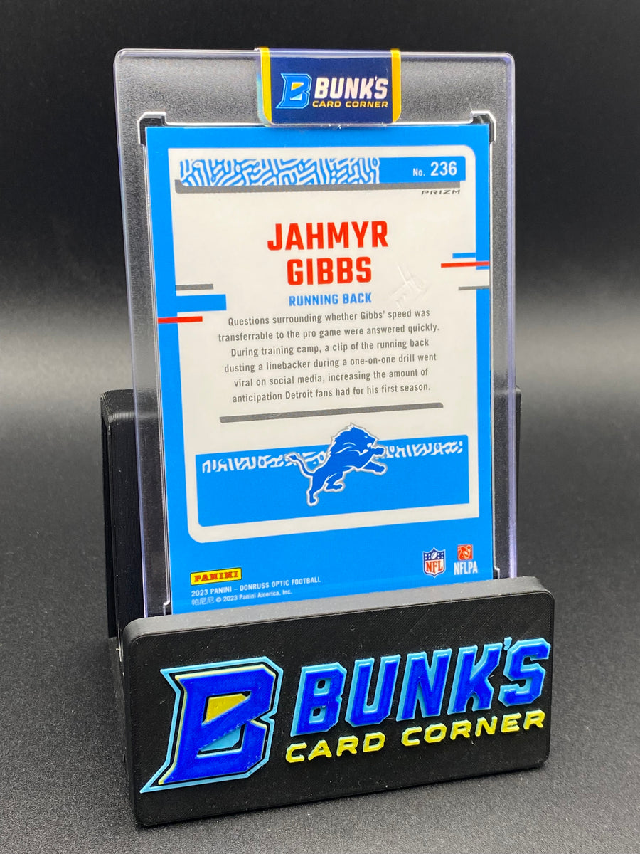 2023 Jahmyr Gibbs Donruss Optic Red Rc