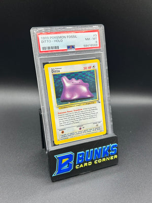 Ditto Holo Fossil PSA 8