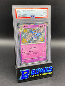 Kirlia Shiny Rare Paldean Fates PSA 9