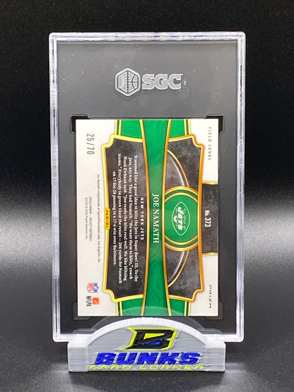 2023 Joe Namath Dragon Scale Prizm 25/70 (Box A3)
