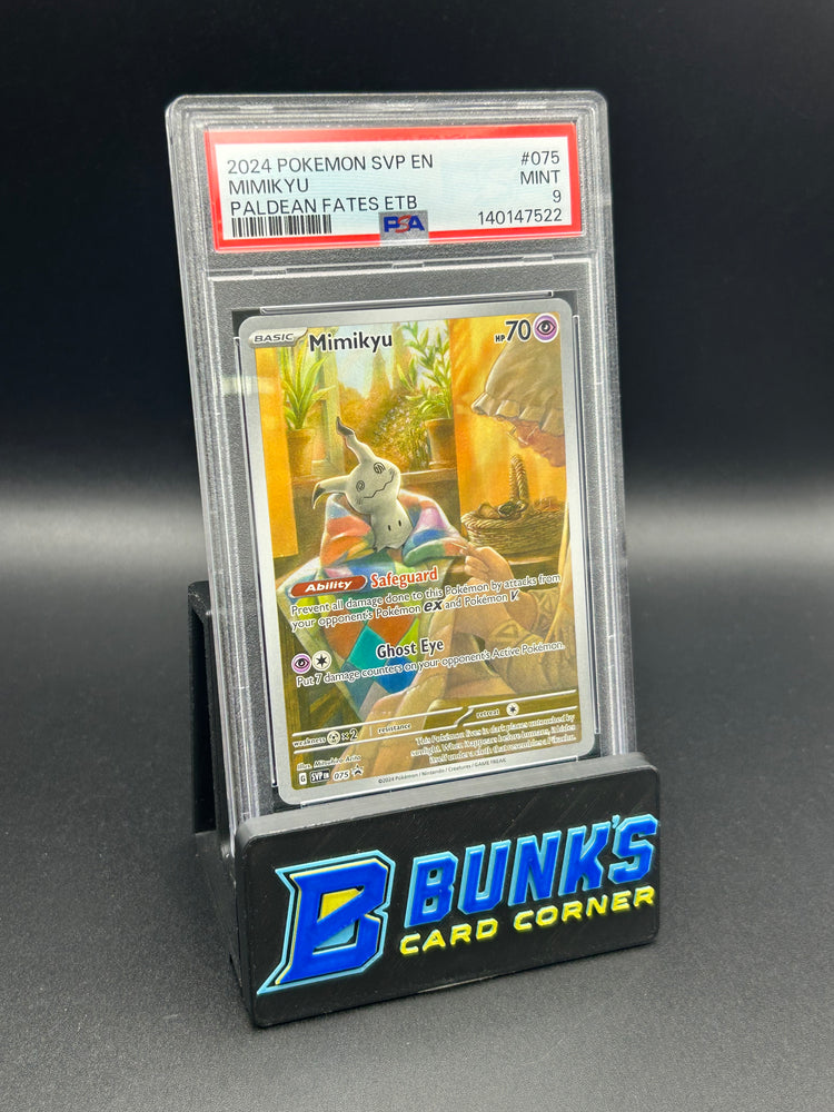 Mimikyu Promo PSA 9