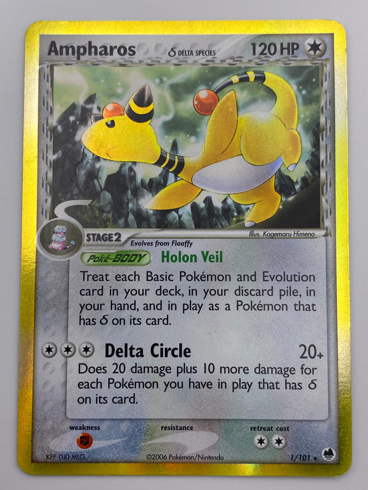 Ampharos Holo Dragon Frontiers MP