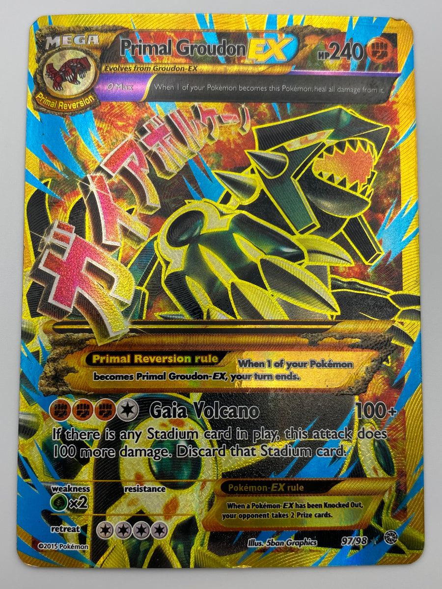Primal Groudon Ex Ancient Origins MP