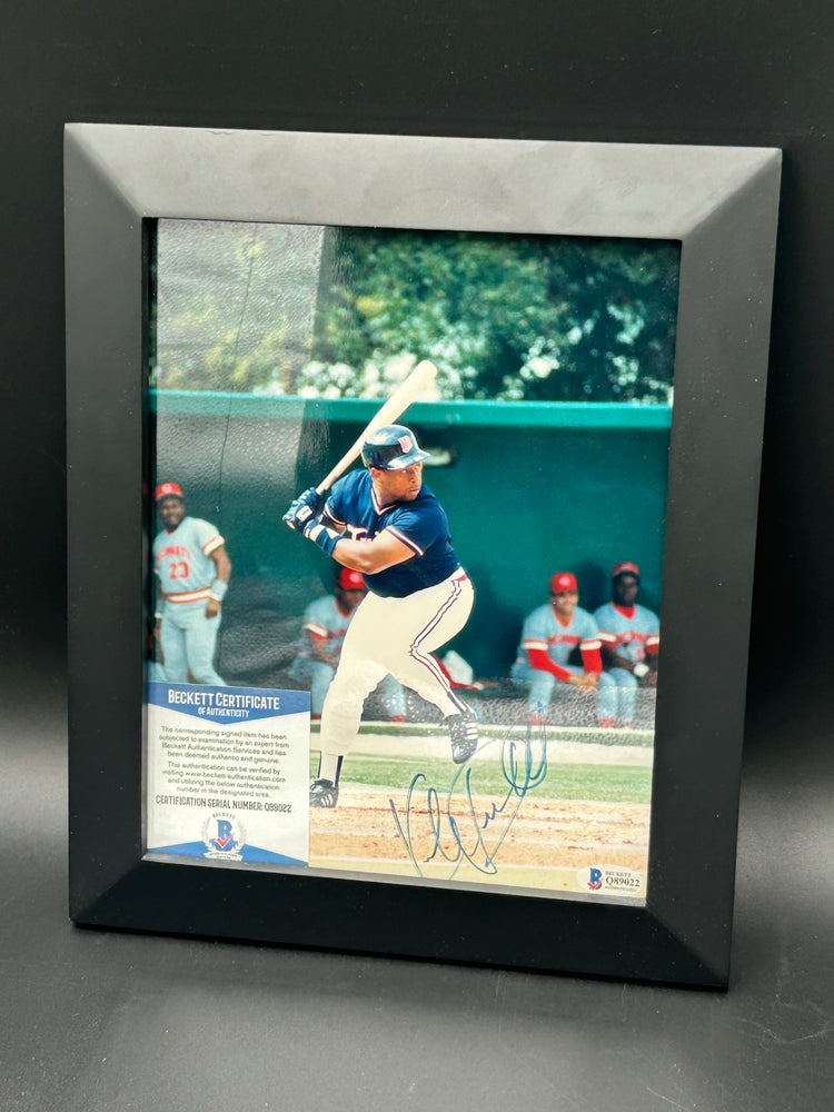 Kirby Puckett Frame Auto Certified