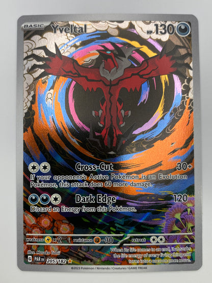 Yveltal Illustration Rare Paradox Rift NM