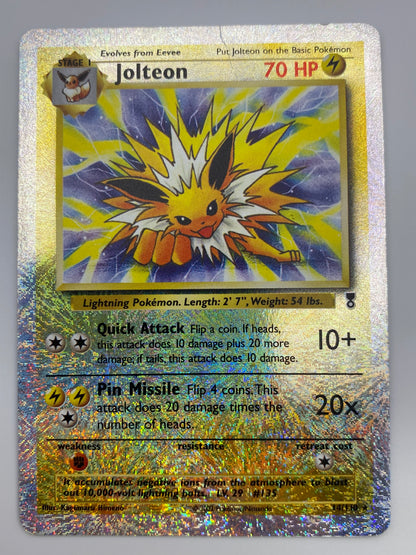 Jolteon Reverse Holo Legendary Collection Creased