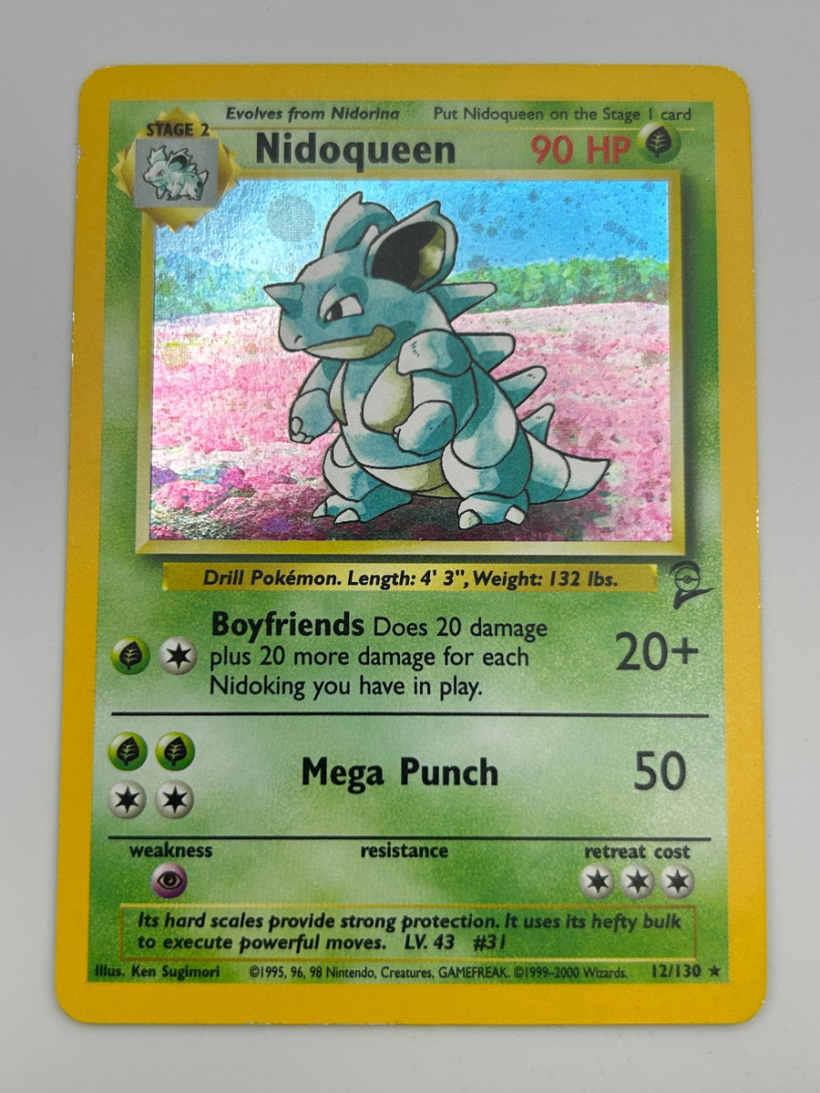 Nidoqueen Holo Base Set 2 VLP
