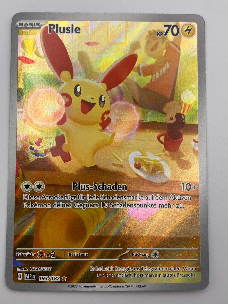 Plusle Illustration Rare Paradox Rift NM