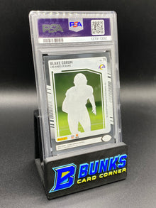 2024 Blake Corum Auto Clearly Donruss PSA 10 Rc