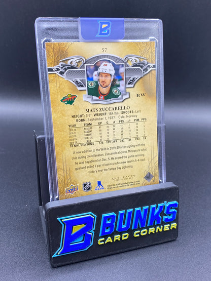 2020 Mats Zuccarello 20/30 Artifacts