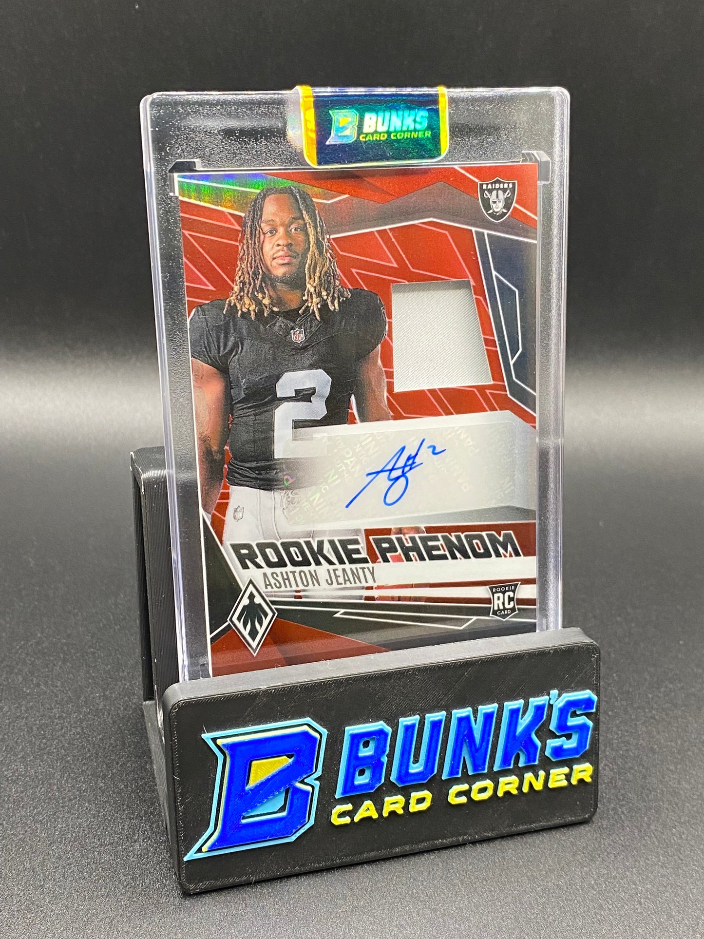 2025 Ashton Jeanty 45/99 Rookie Phenom Auto Rc