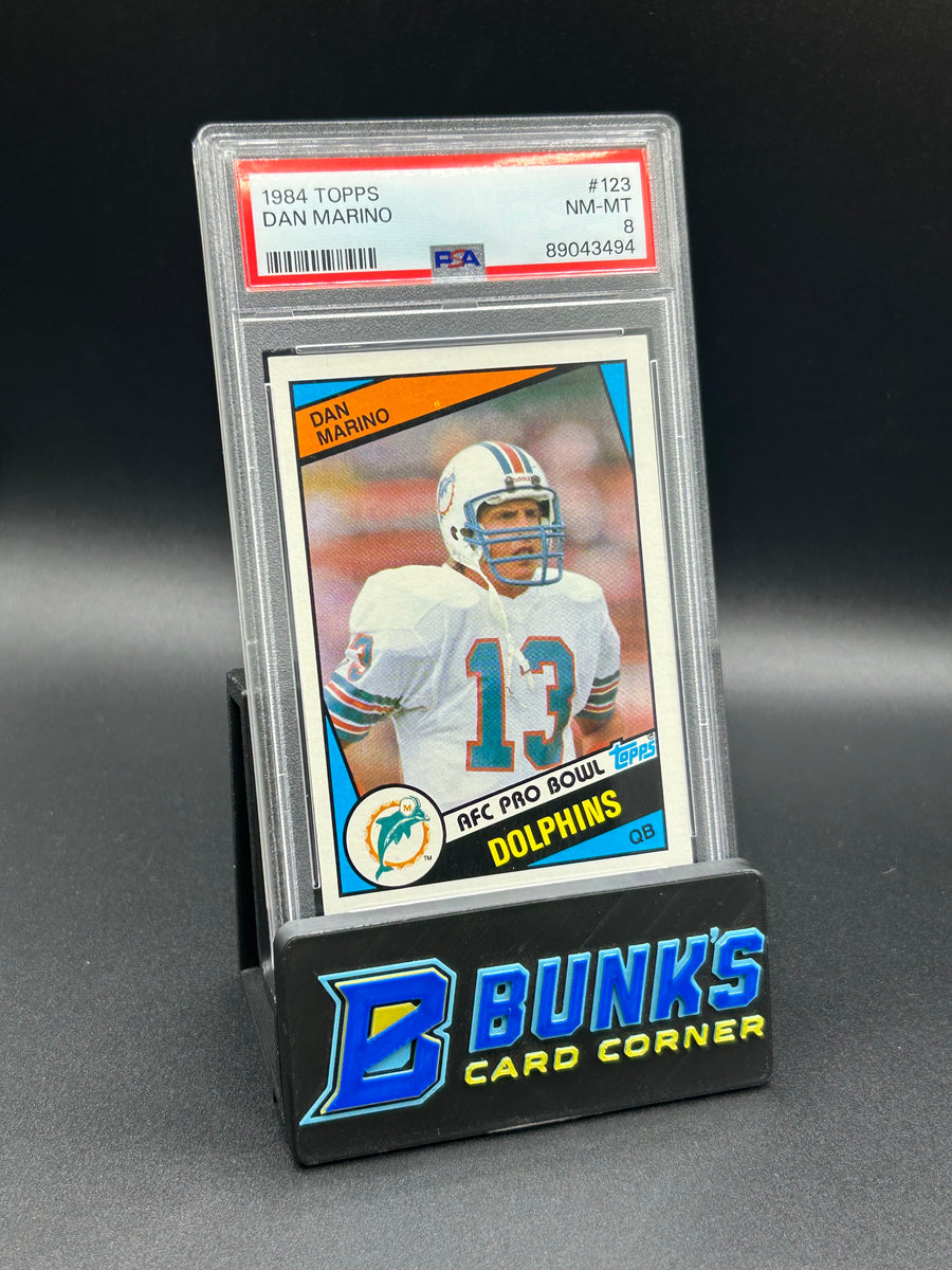 1984 Dan Marino Topps Rc PSA 8