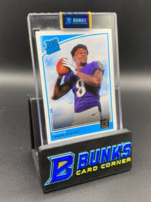 2018 Lamar Jackson Rated Rookie Donruss