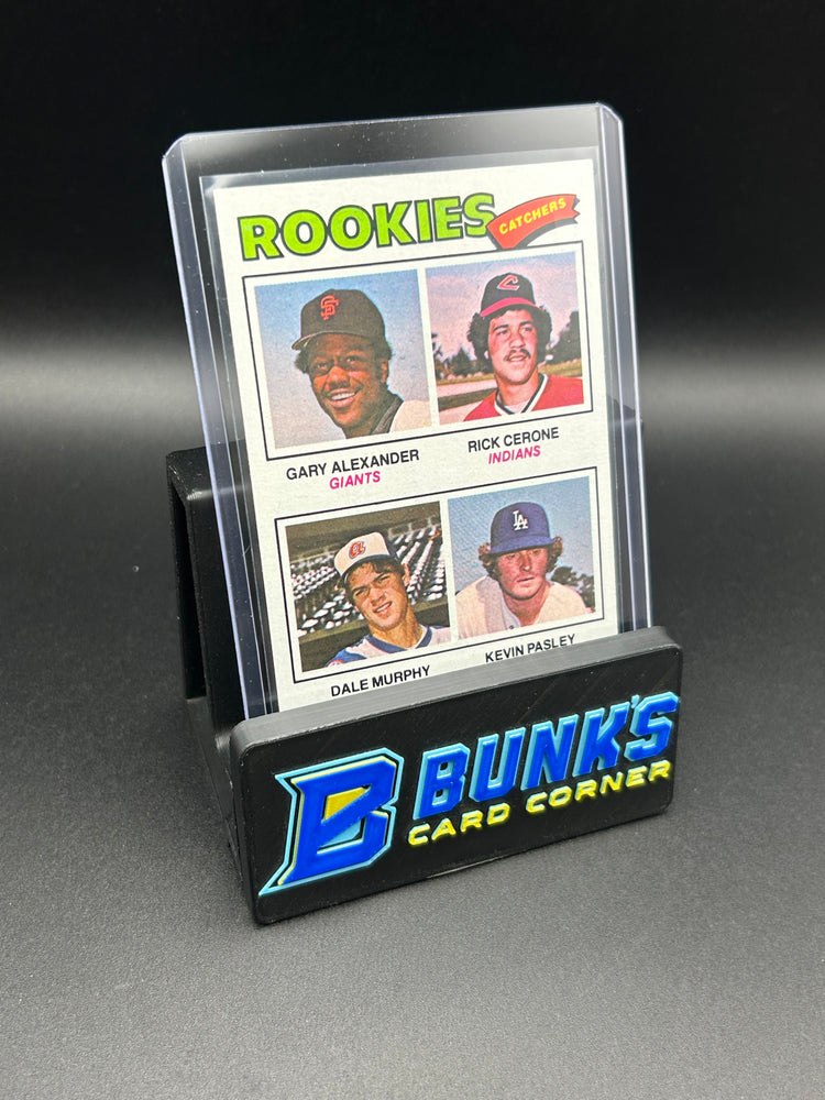 1977 Rookie Catchers Gary Alexander Rick Cerone Dale Murphy Rc & Kevin Pasley