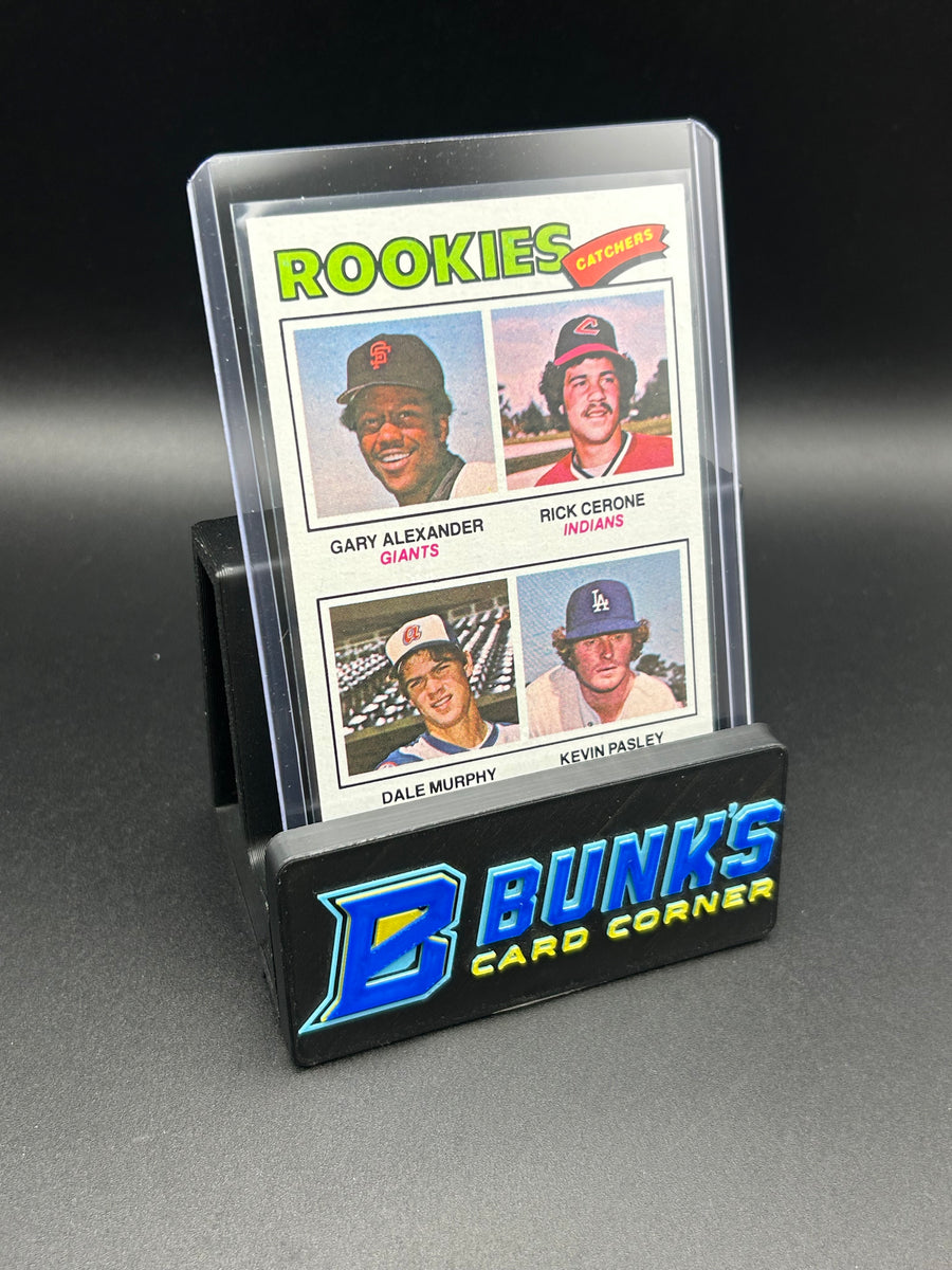 1977 Rookie Catchers Gary Alexander Rick Cerone Dale Murphy Rc & Kevin Pasley