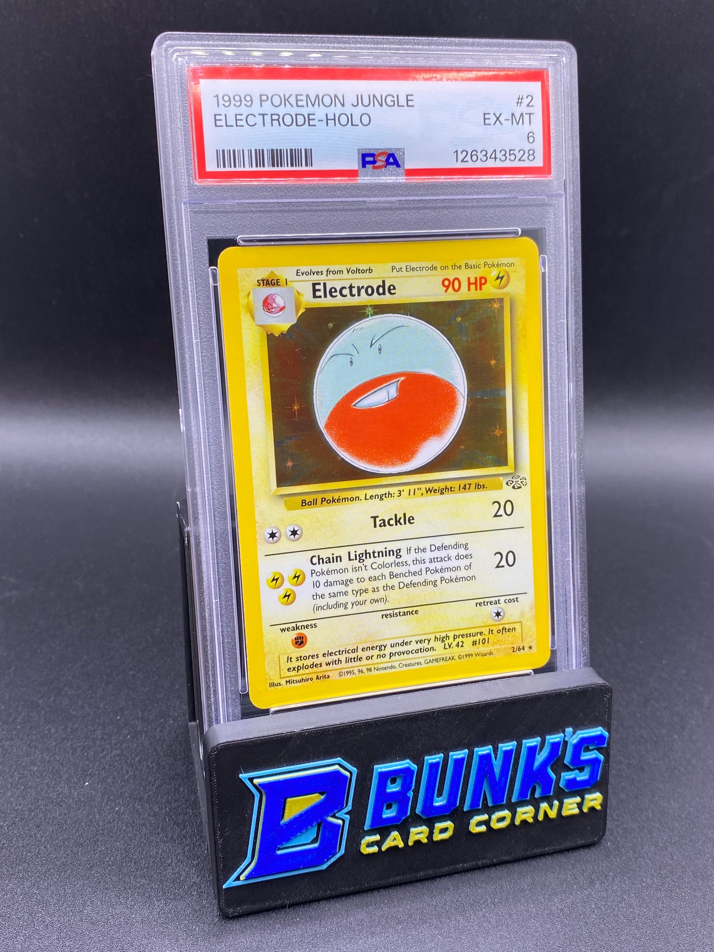 Electrode Holo Jungle PSA 6