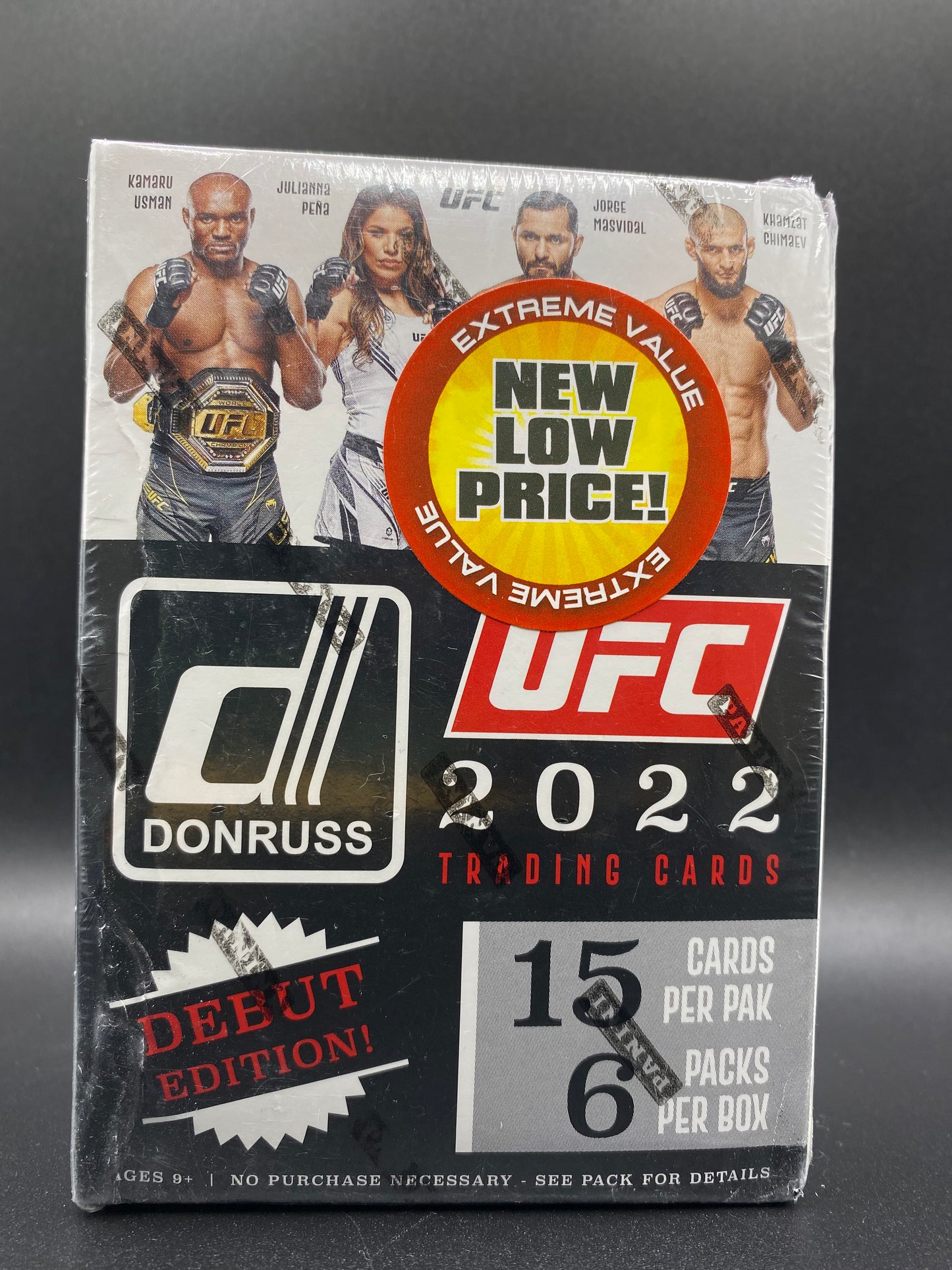 2022 UFC Donruss Debut Edition 6 Pack Blaster