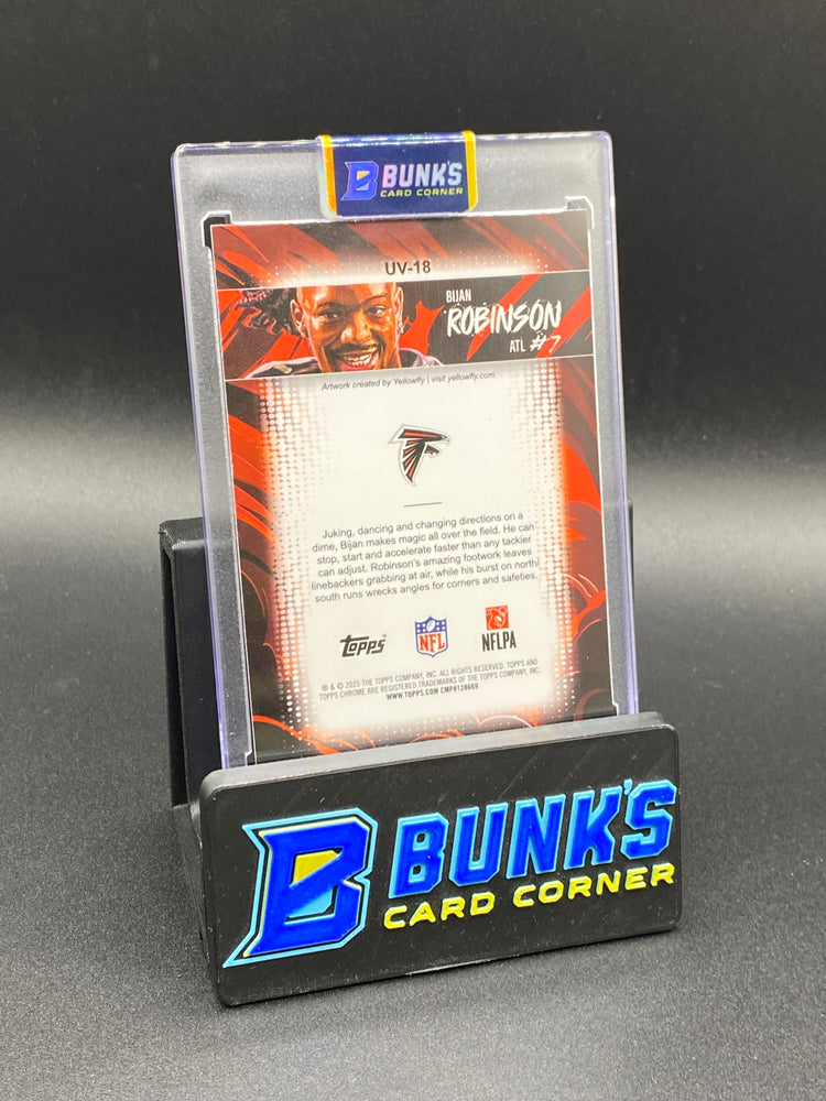 2025 Bijan Robinson Topps Ultra Violet SSP