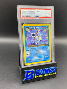 Dark Blastoise Rocket PSA 8