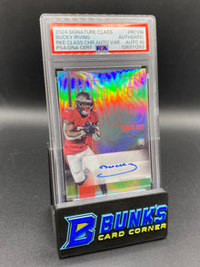 2024 Bucky Irving Rookie Class Chrome Auto VAR PSA Auto 10