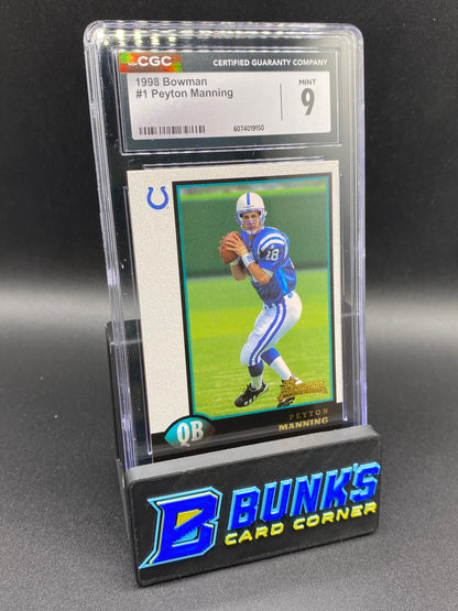 1998 Peyton Manning CGC 9