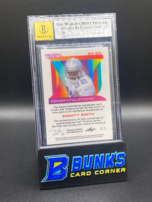 2023 Emmit Smith Auto Crystal Gray
