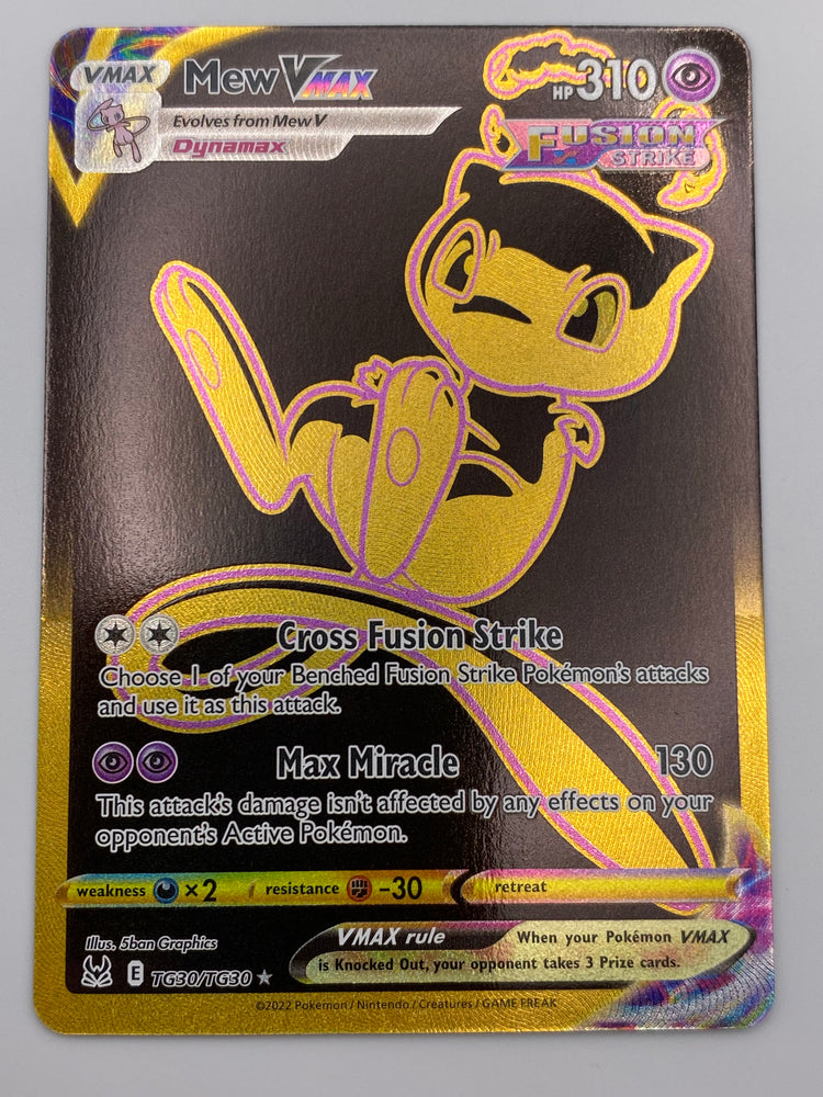 Mew Vmax Trainer Gallery Lost Origin NM