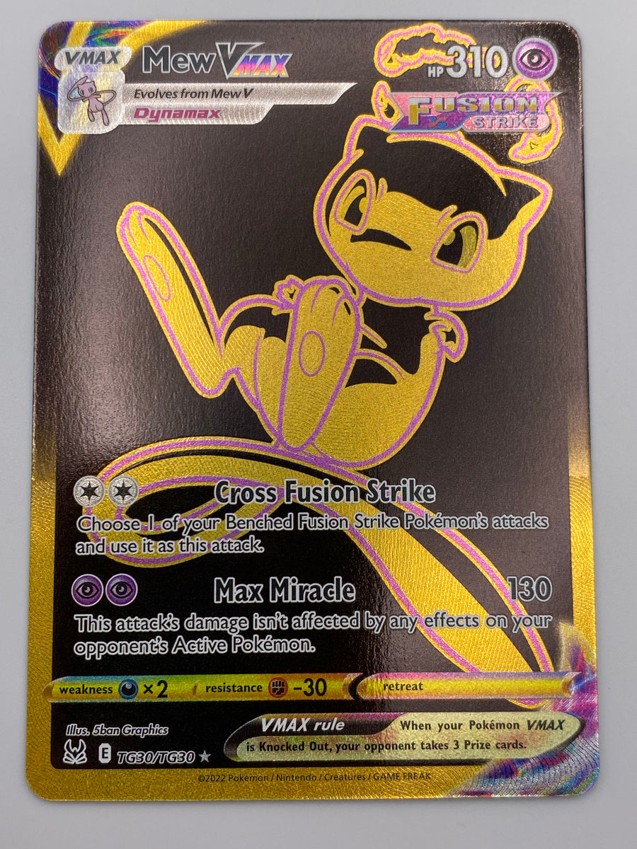 Mew Vmax Trainer Gallery Lost Origin NM