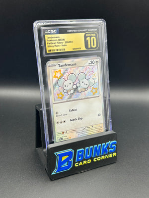 Tandemaus Shiny Rare Paldean Fates CGC Pristine 10