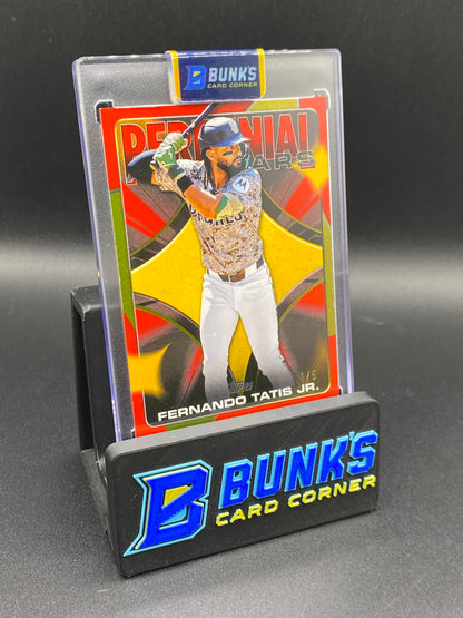 2025 Fernando Tatis Jr. 1/5 Topps Perennial All-Star