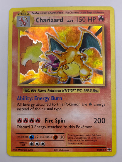 Charizard Holo Evolutions MP