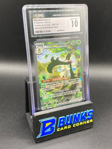 Meowscarada Ex SIR Paldea Evolved CGC 10
