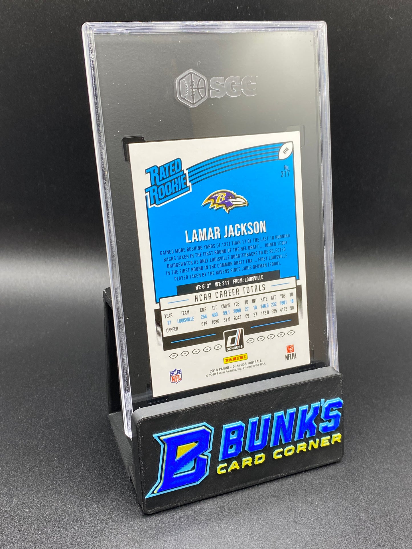 2018 Lamar Jackson SGC 9